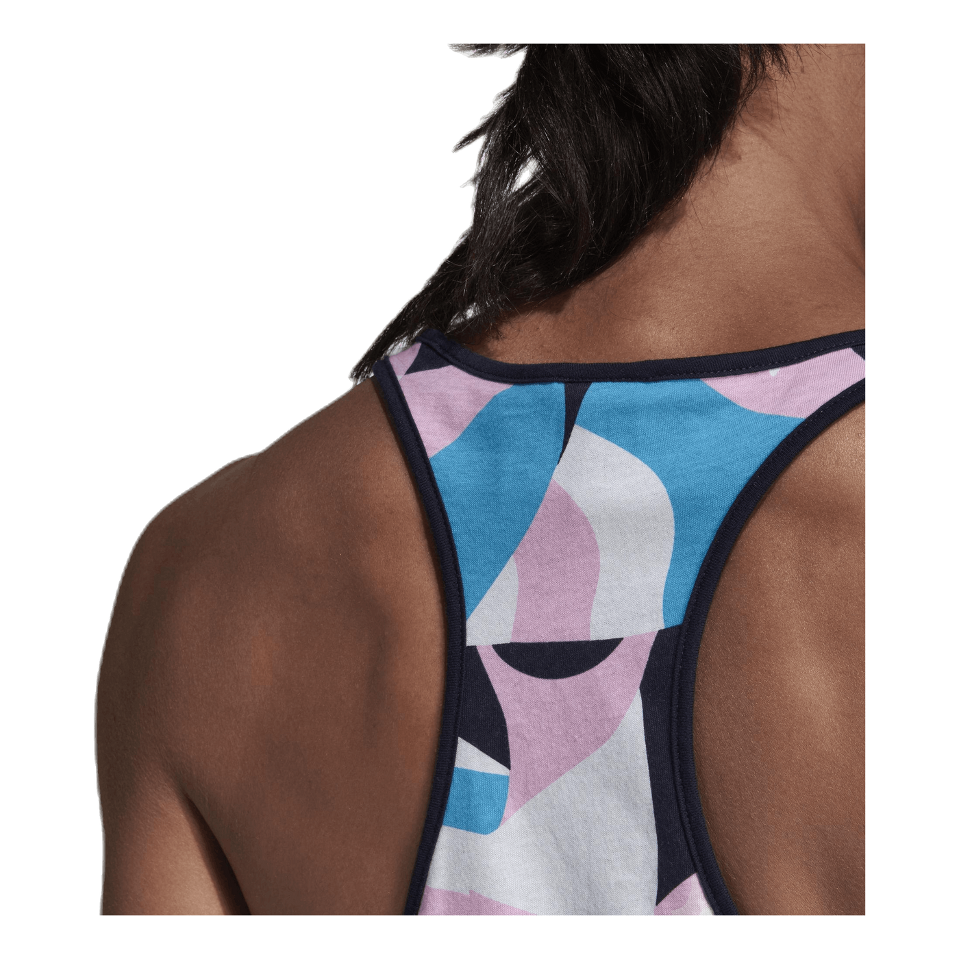 Sid All Over Print Tank Pink/White
