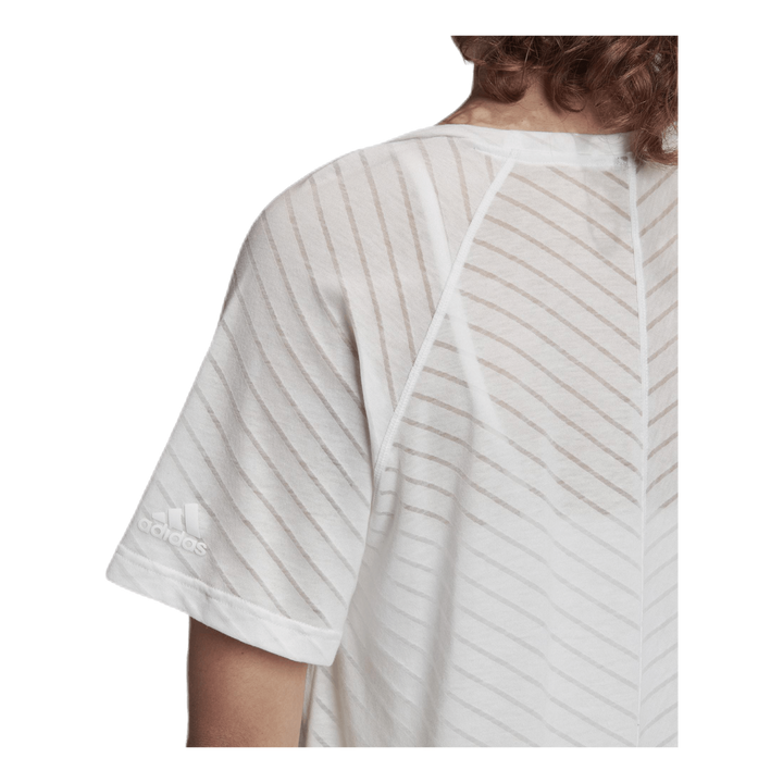 Burn Out Tee White
