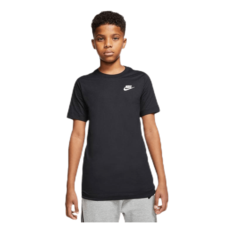 Sportswear Big Kids' T-Shirt BLACK/WHITE
