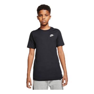 Sportswear Big Kids' T-Shirt BLACK/WHITE