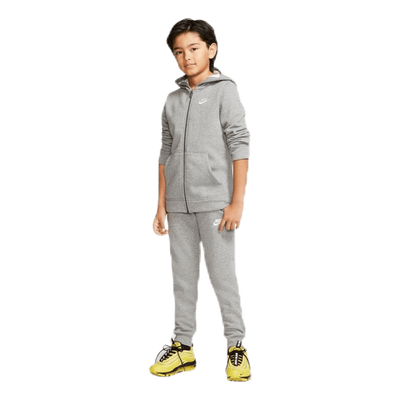 Sportswear Big Kids' (Boys') Tracksuit CARBON HEATHER/DARK GREY/WHITE