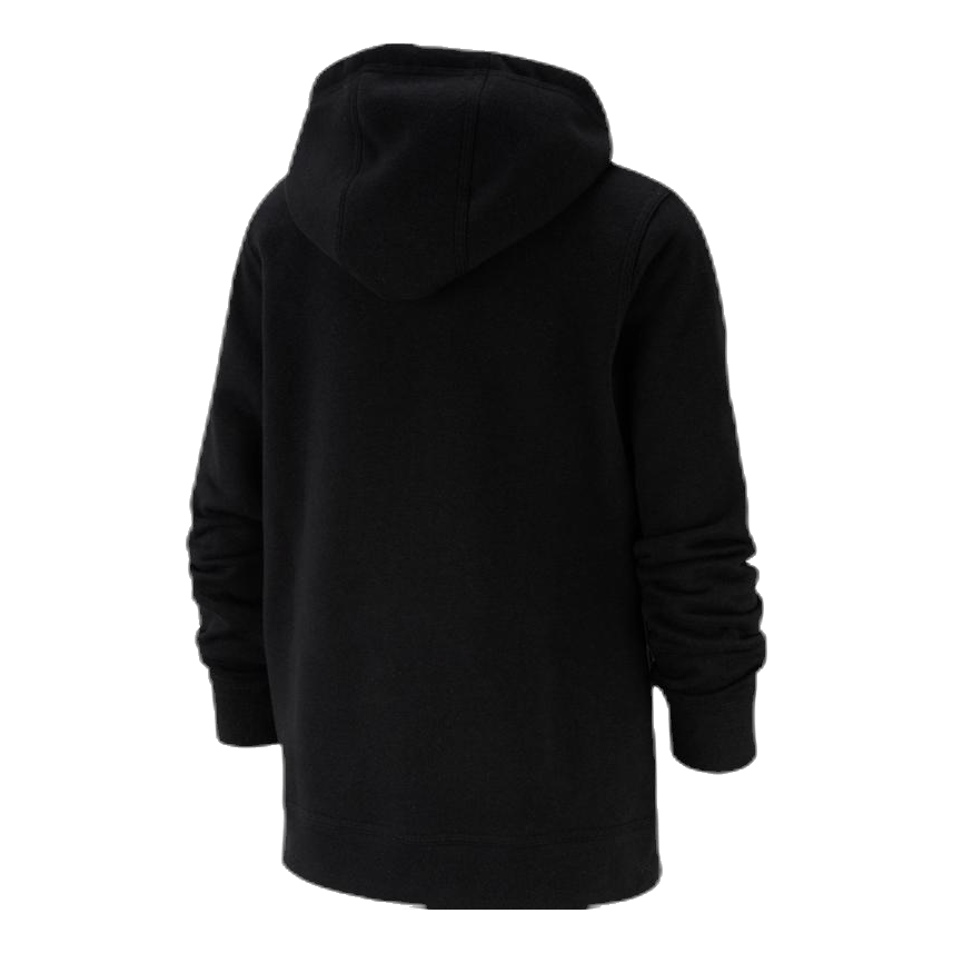 Sportswear Club Big Kids' Full-Zip Hoodie BLACK/BLACK/WHITE