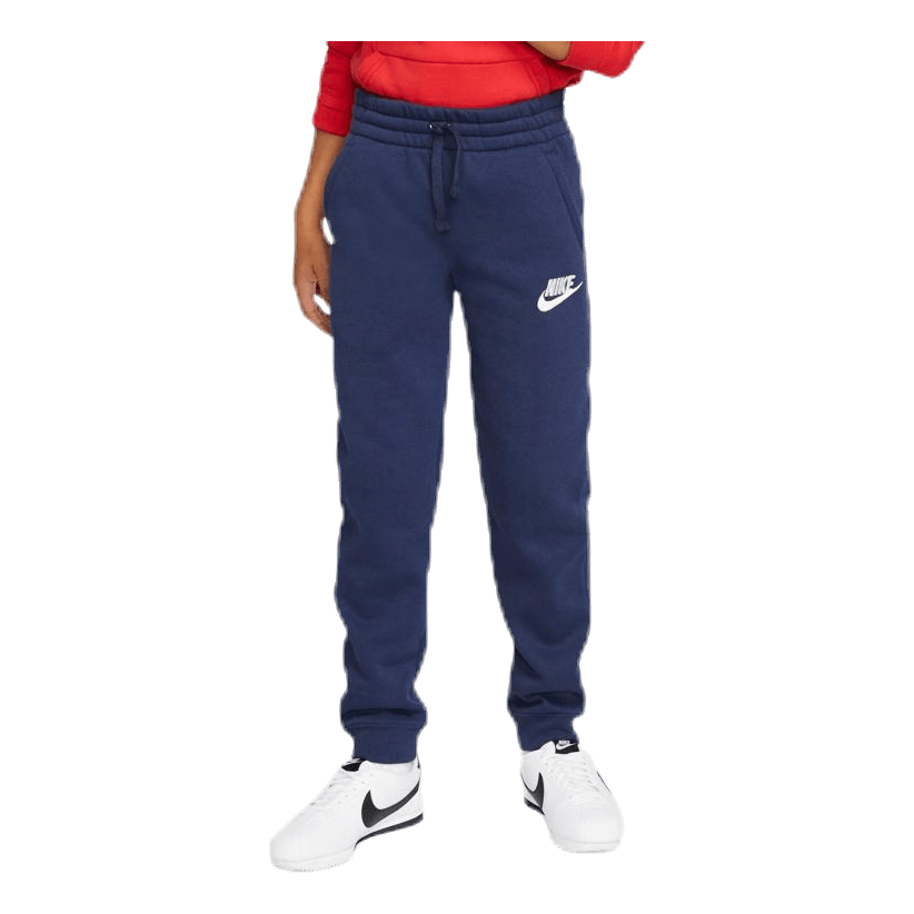 Sportswear Club Fleece Big Kids' Pants MIDNIGHT NAVY/MIDNIGHT NAVY/WHITE