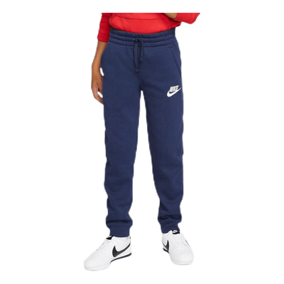 Sportswear Club Fleece Big Kids' Pants MIDNIGHT NAVY/MIDNIGHT NAVY/WHITE
