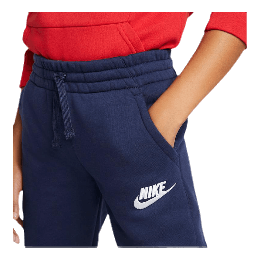 Sportswear Club Fleece Big Kids' Pants MIDNIGHT NAVY/MIDNIGHT NAVY/WHITE