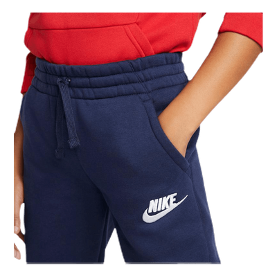 Sportswear Club Fleece Big Kids' Pants MIDNIGHT NAVY/MIDNIGHT NAVY/WHITE