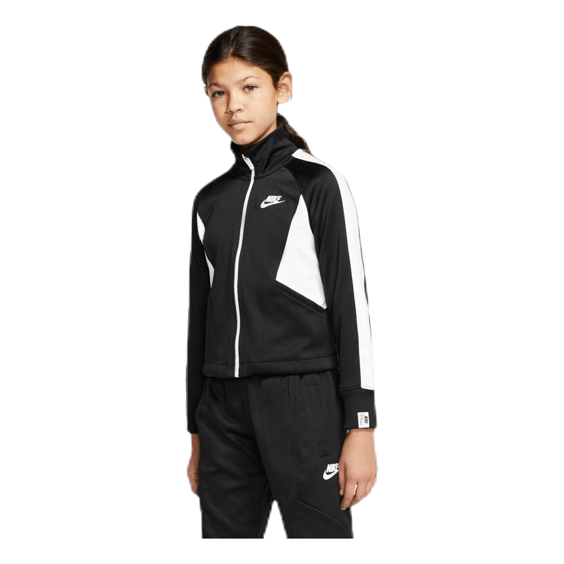 Heritage Front Zip Junior White/Black