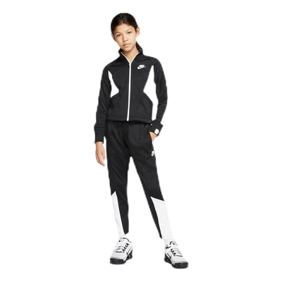 Heritage Front Zip Junior White/Black