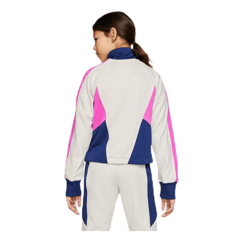 Heritage Front Zip Junior Pink/White