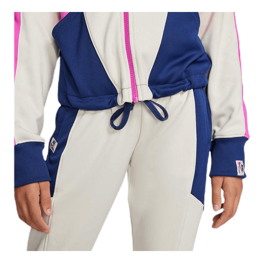 Heritage Front Zip Junior Pink/White
