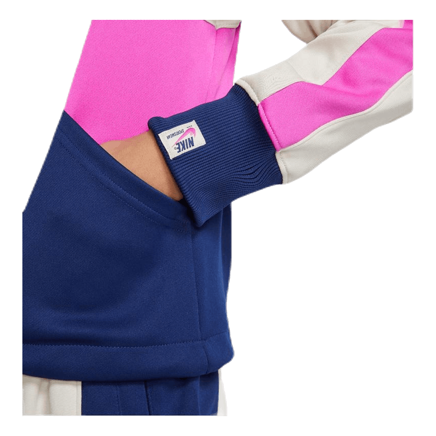 Heritage Front Zip Junior Pink/White