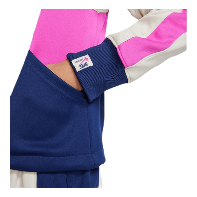 Heritage Front Zip Junior Pink/White