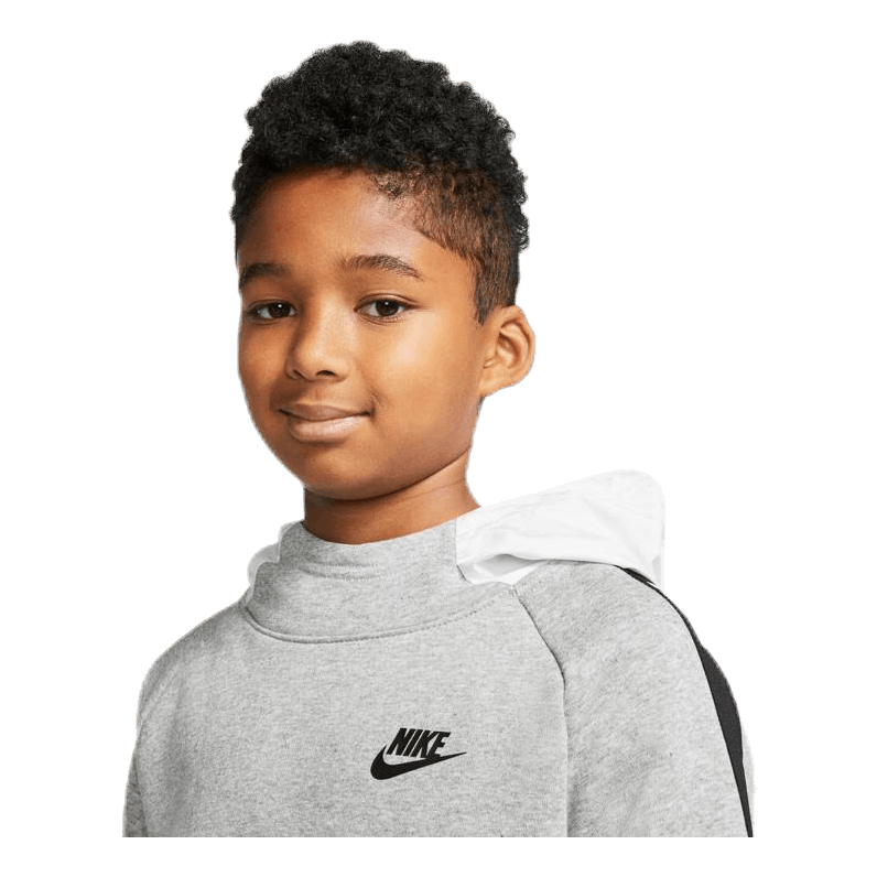 nike hybrid full zip fleece hoodie junior