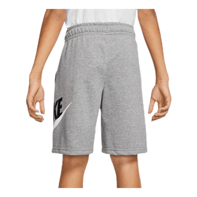 Club Fleece Shorts Junior Black/Grey