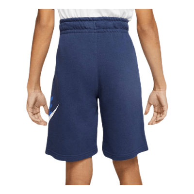 Club Fleece Shorts Junior Blue/White