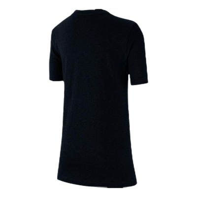 Sportswear Big Kids' Cotton T-Shirt BLACK/LT SMOKE GREY