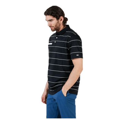 Player Striped Polo White/Black