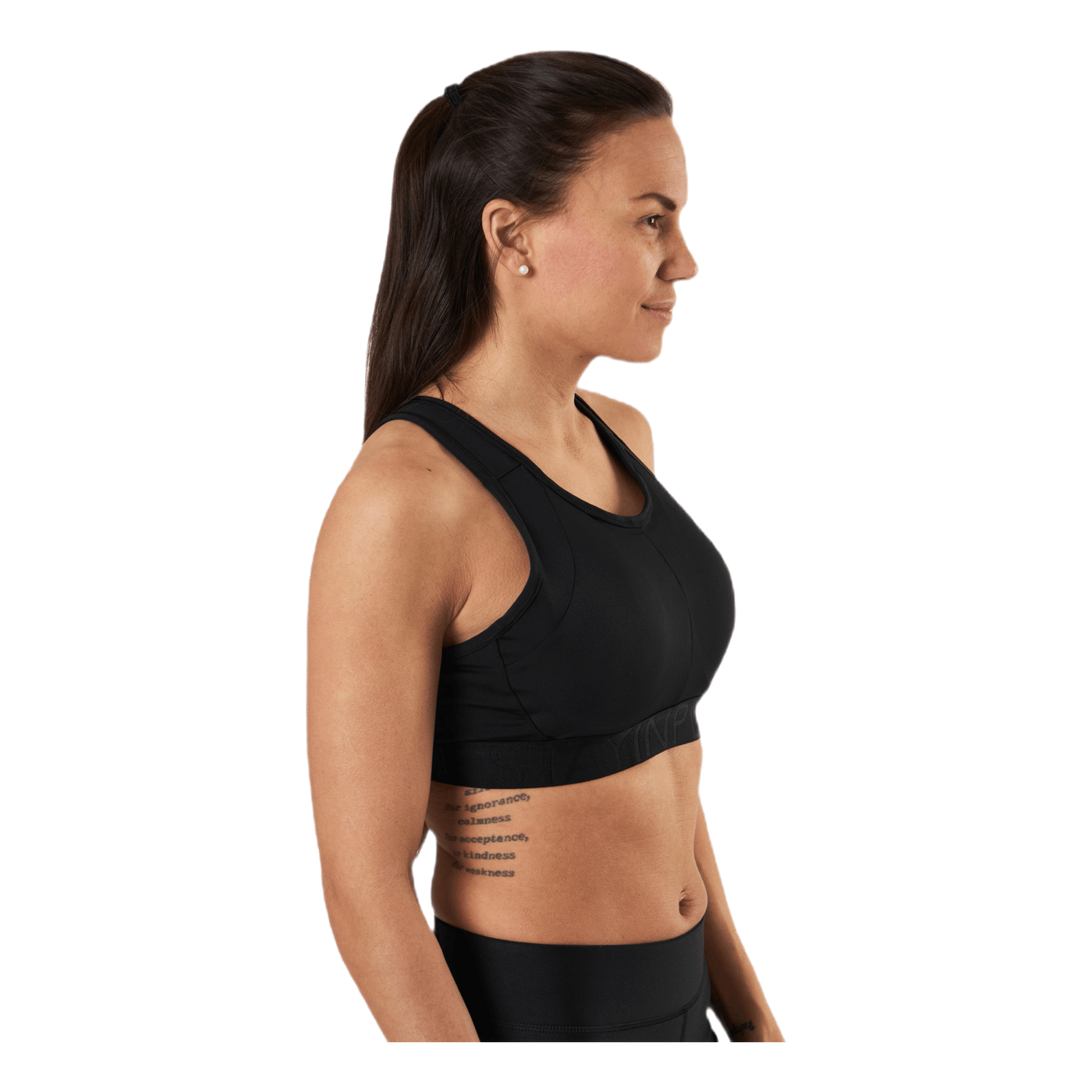 Max Support Bra Black
