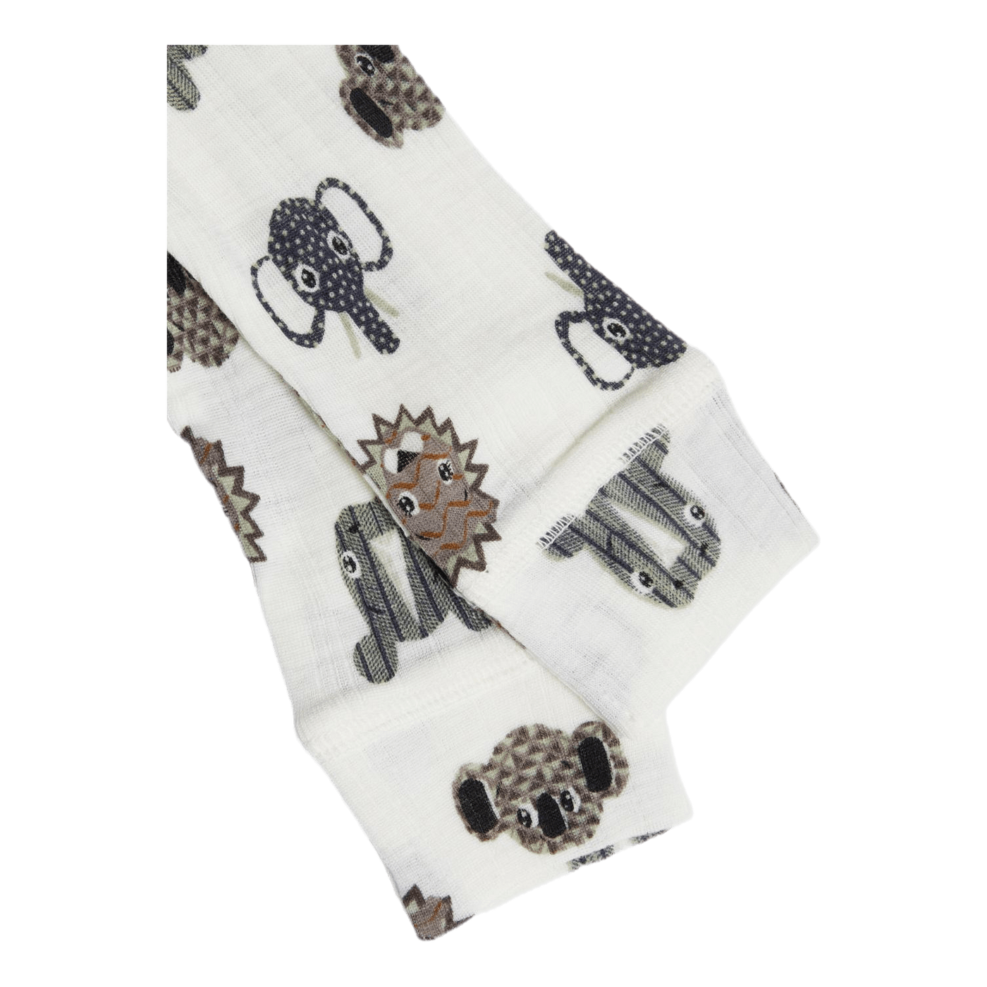 Wang Wool Needle Longjohn White