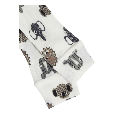 Wang Wool Needle Longjohn White