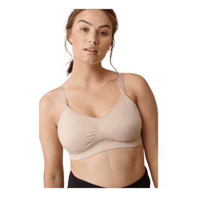 Fast Food T-shirt bra Beige