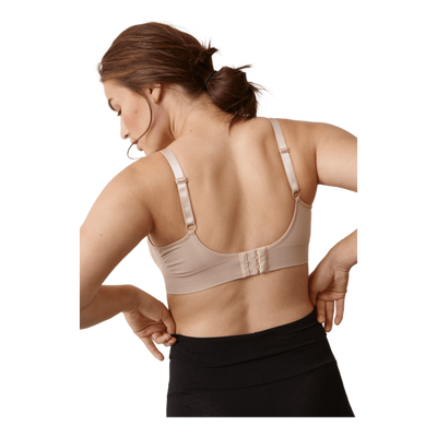 Fast Food T-shirt bra Beige