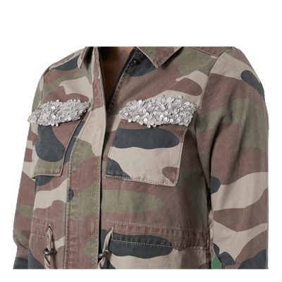 Favourite 7/8 Sequin Jacket Otw Black