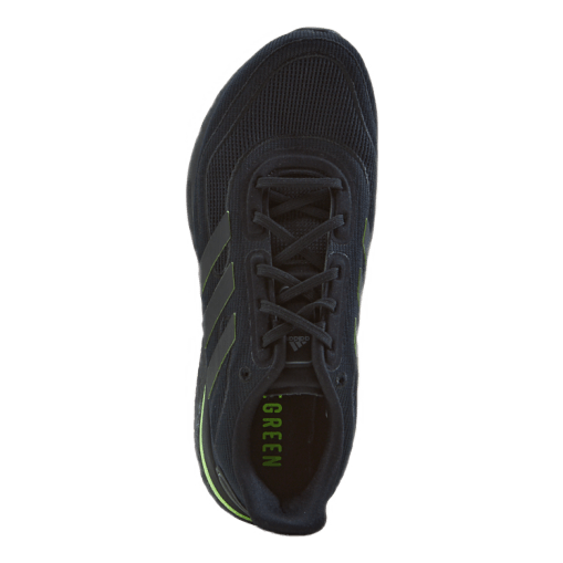 Supernova Shoes Core Black / Core Black / Signal Green