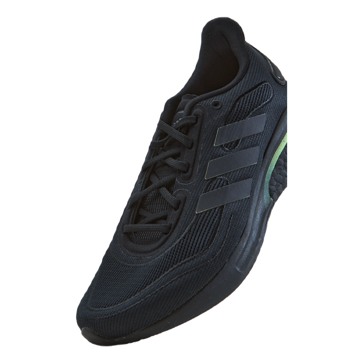 Supernova Shoes Core Black / Core Black / Signal Green