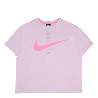 Nsw Swsh Top Ss Plus Pink