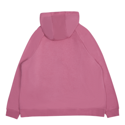 Essential Zip Hoodie Plus White