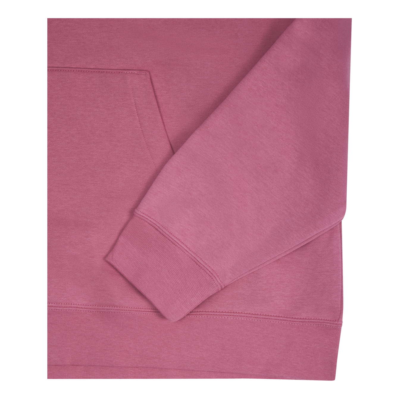 Essential Zip Hoodie Plus White