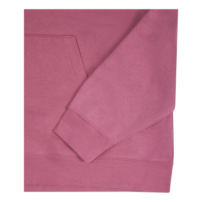 Essential Zip Hoodie Plus White