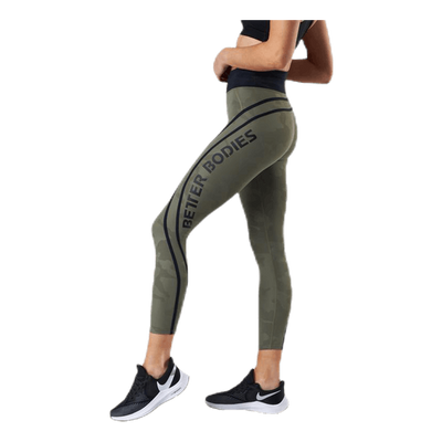 Camo High Tights Patterned/Green