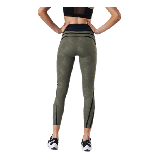 Camo High Tights Patterned/Green