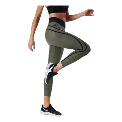 Camo High Tights Patterned/Green