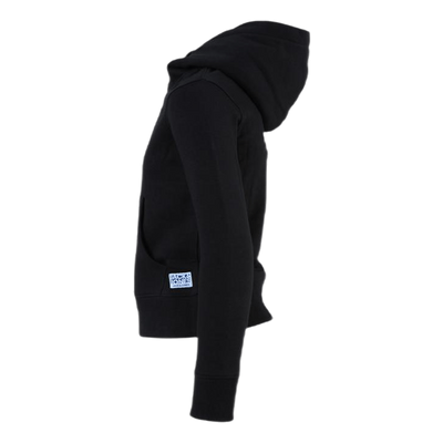 Soft Sweat Hood Junior Black