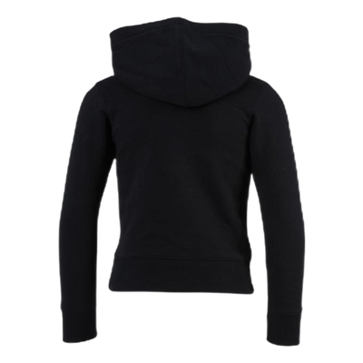 Soft Sweat Hood Junior Black