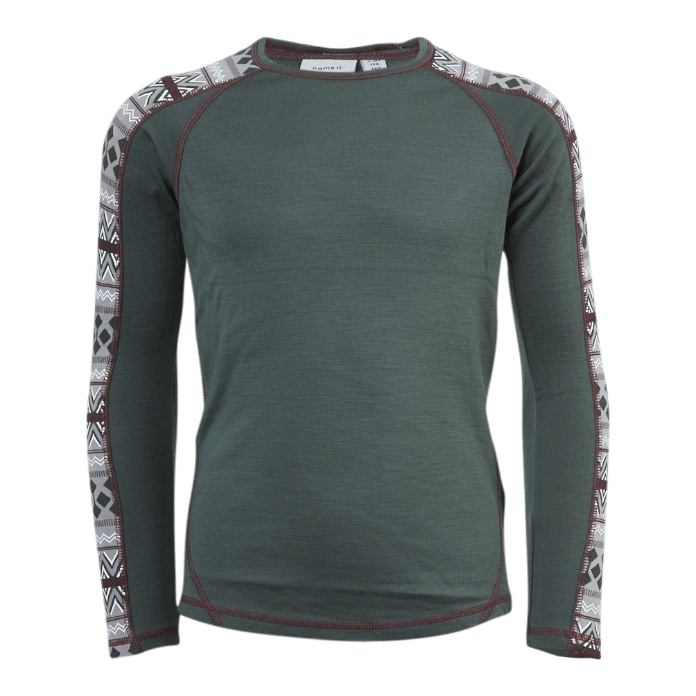 Willto Wool Ls Top Grey