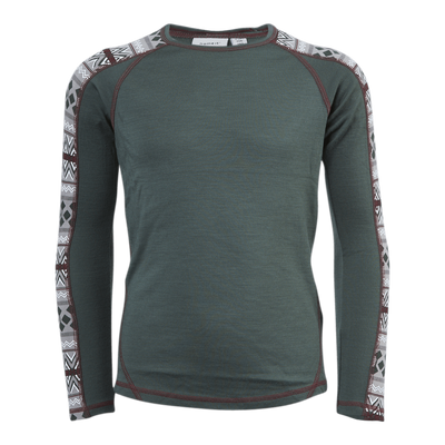 Willto Wool Ls Top Grey