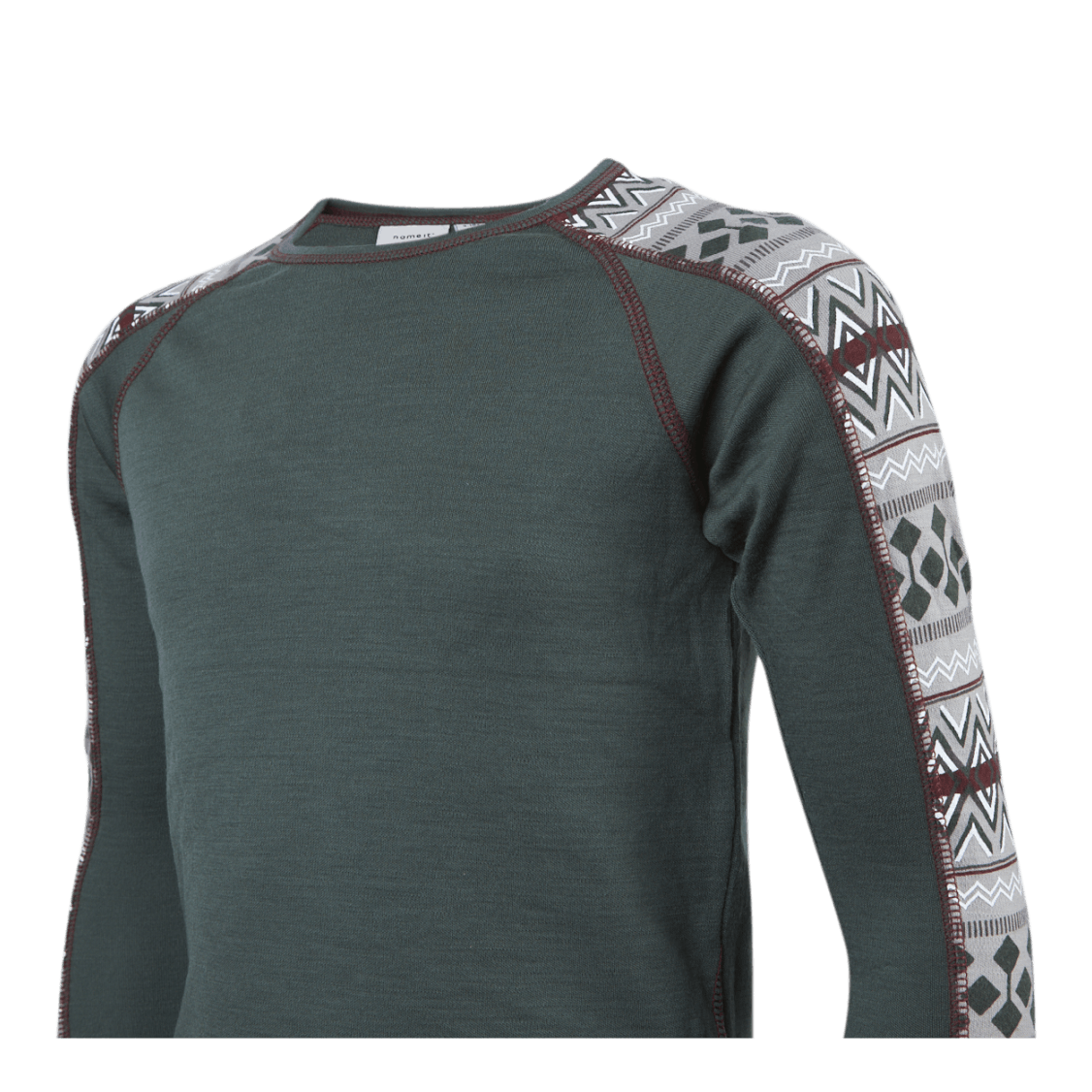 Willto Wool Ls Top Grey