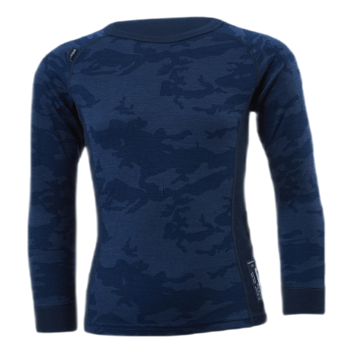 Print Merino Set Blue