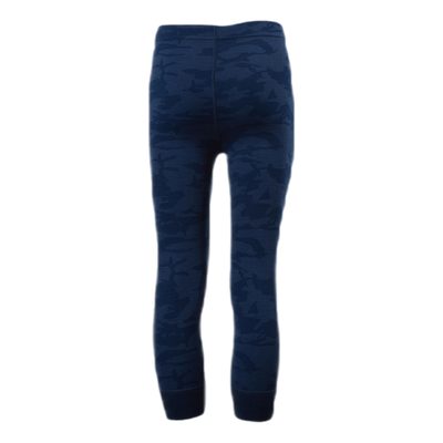Print Merino Set Blue