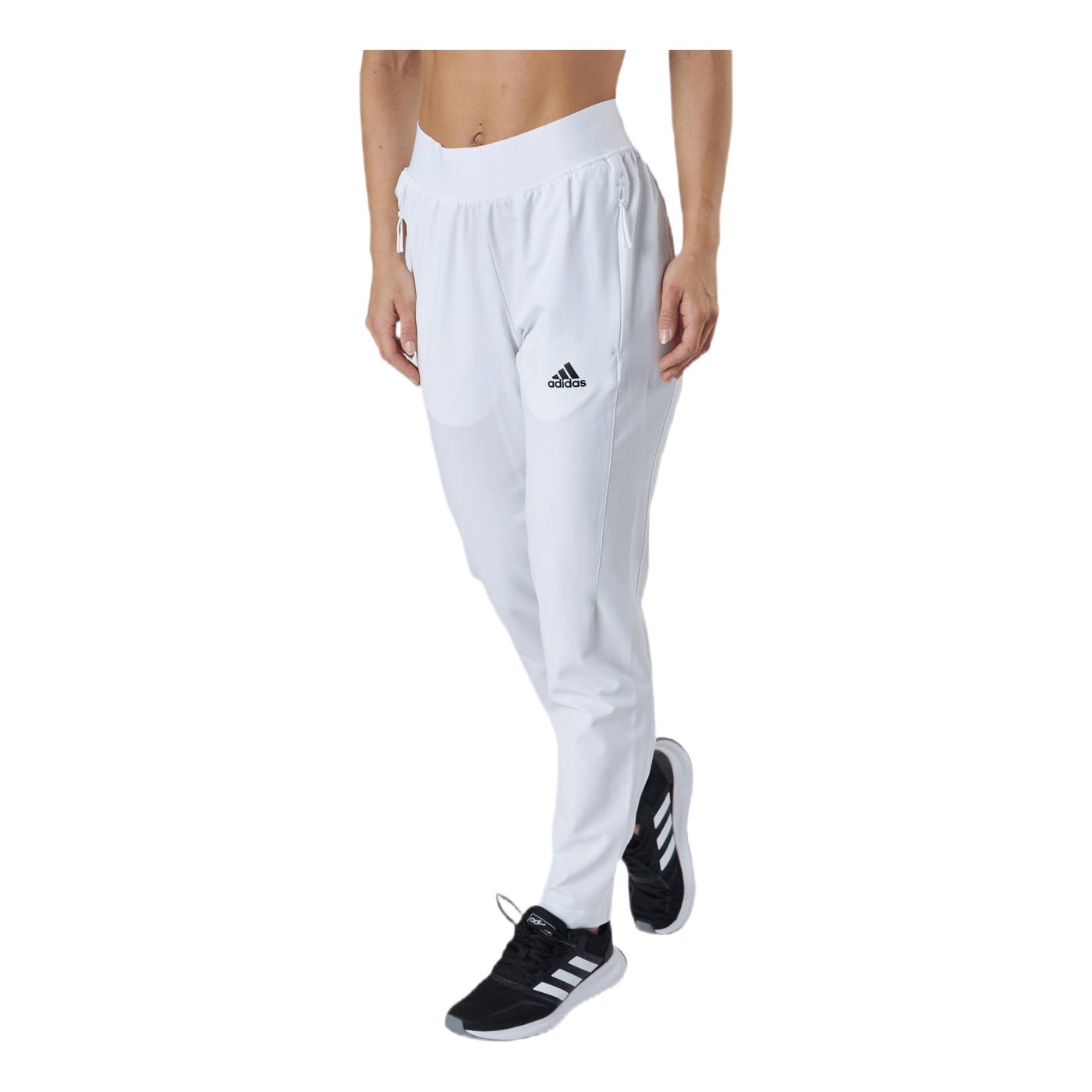 Tennis Pant Aeroready White/Black