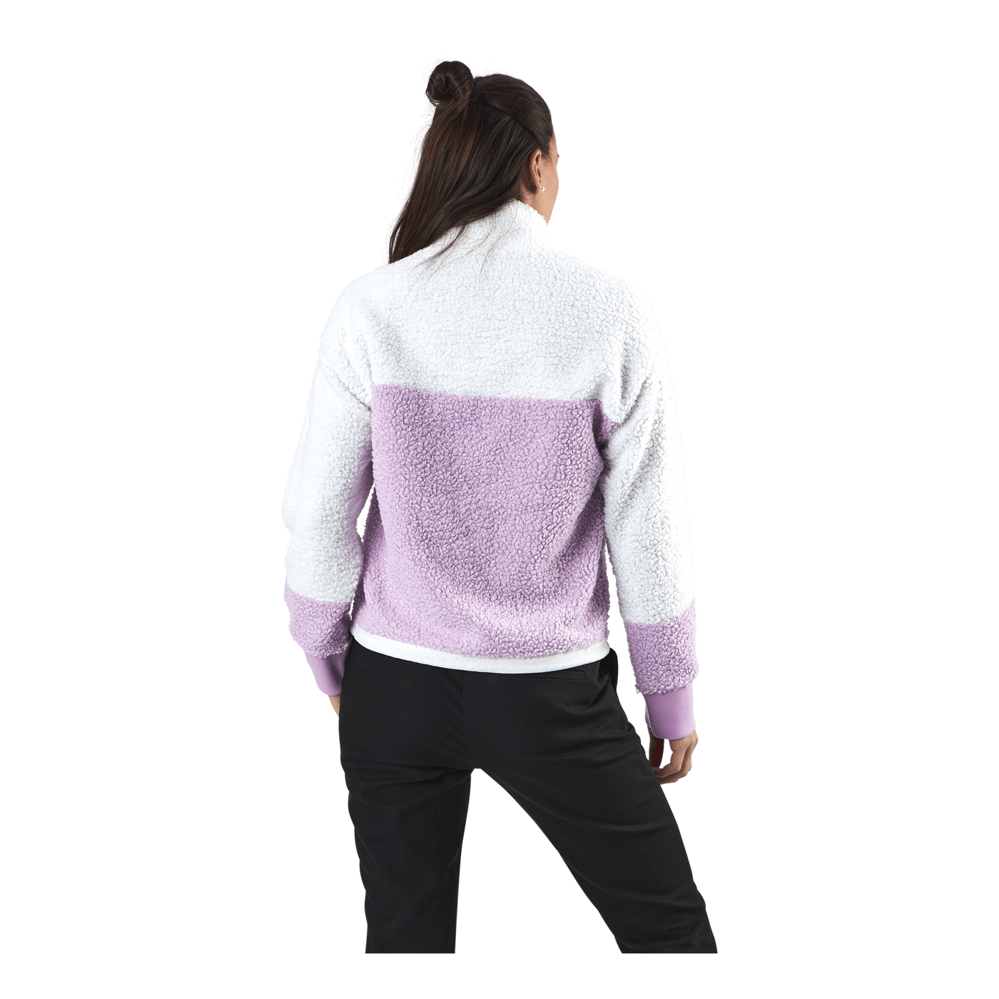 Larosa H/Z Sherpa Fleece Pink/White
