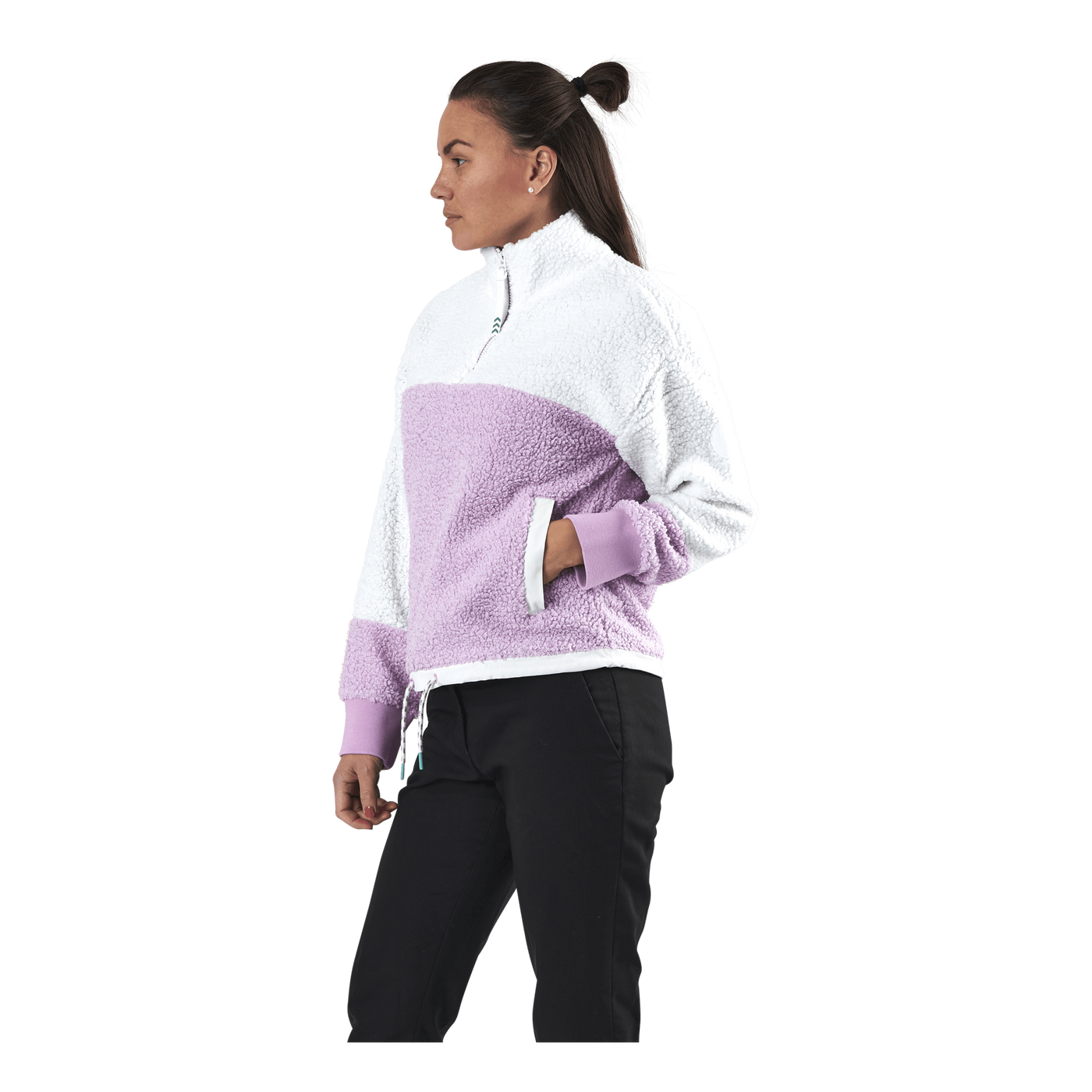 Larosa H/Z Sherpa Fleece Pink/White