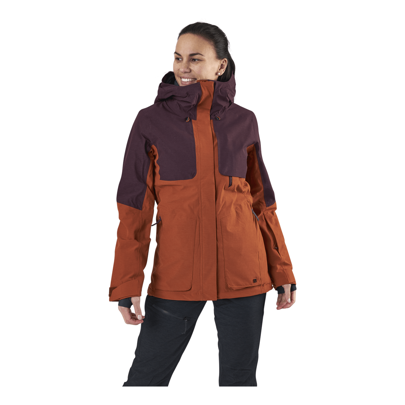 Proof Lt Insulated Jacket Orange/Purple