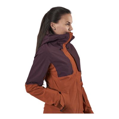 Proof Lt Insulated Jacket Orange/Purple
