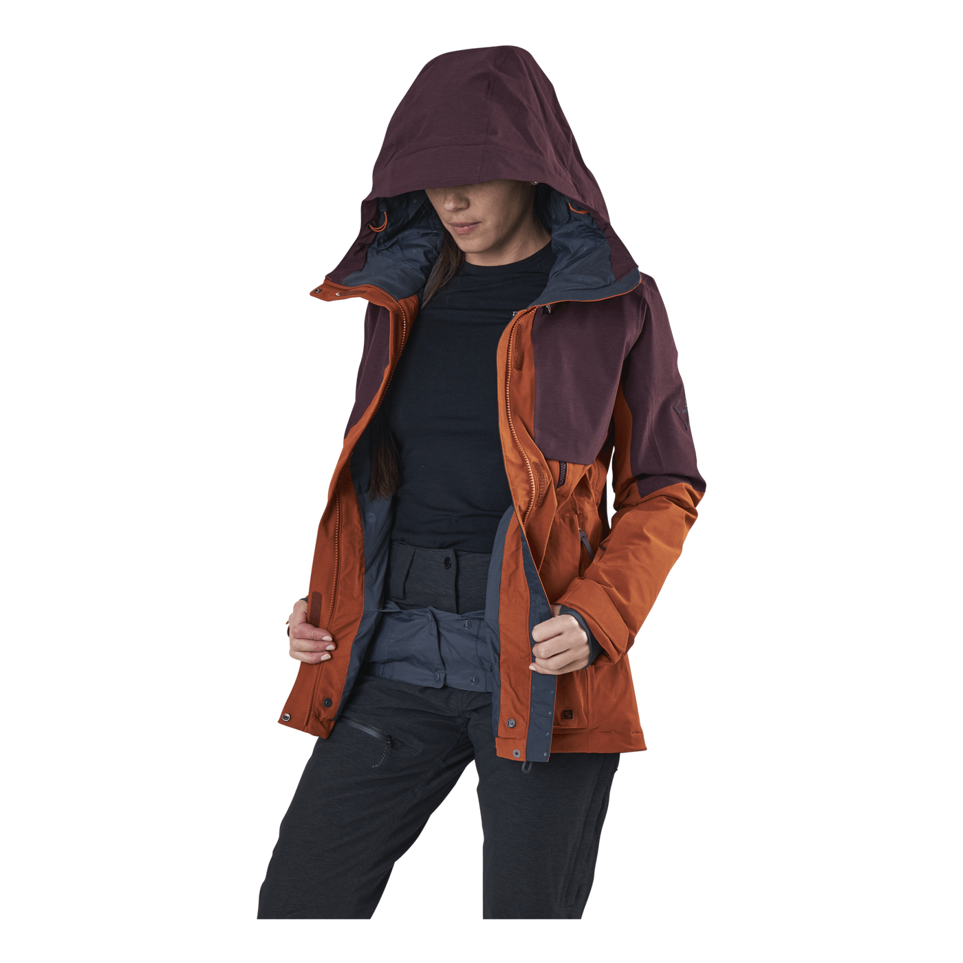 Proof Lt Insulated Jacket Orange/Purple