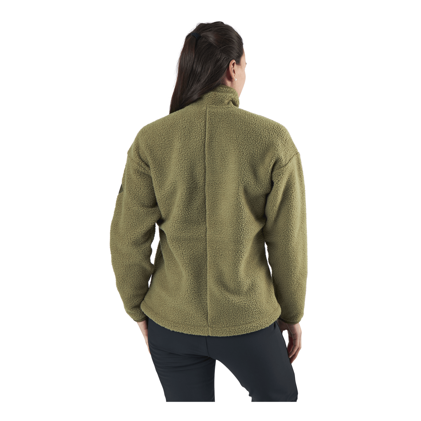 Snowshelter Teddy Half Zip Green